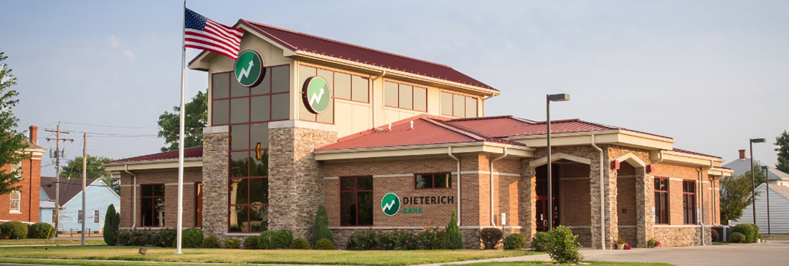 exterior of Dieterich Bank